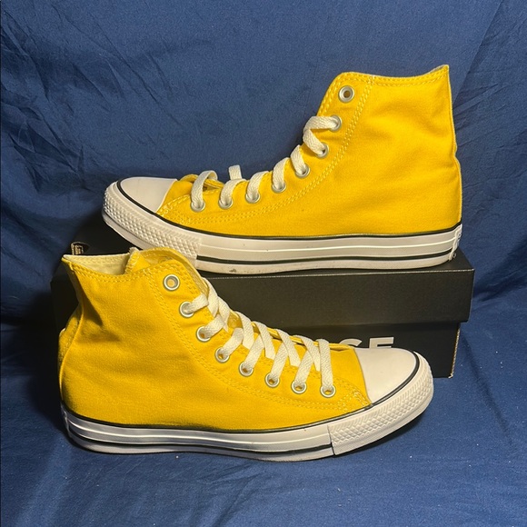 Converse- CT AS HI, Lemon Chrome, 9 women QS - Picture 1 of 5